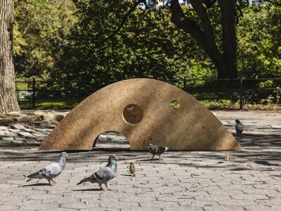 Interspecies Assembly installed in Central Park, New York City, 2021.