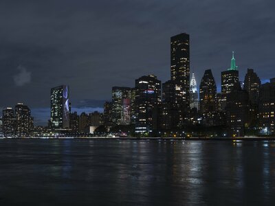 Vertical Migration installed at United Nations Headquarter, New York City, 2021.