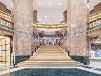 Après Vous, Le Dégue installed at Galeries Lafayette, Paris, 2019.