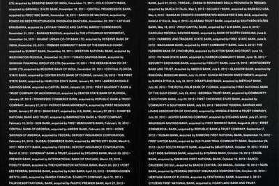Bankrupt Banks, 2013.