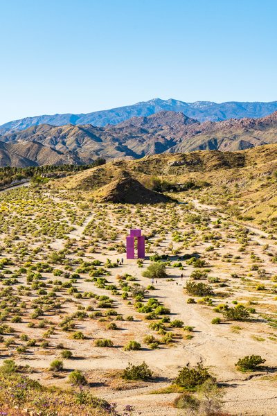 Dive-In, 2019 installed for Desert X, Coachella Valley.