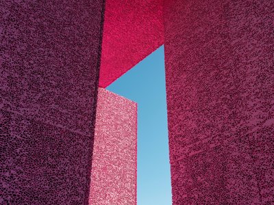 Dive-In, 2019 installed for Desert X, Coachella Valley.