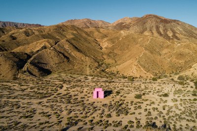 Dive-In, 2019 installed for Desert X, Coachella Valley.