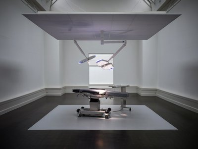 Hospital Equipment installed at Den Frie Udstillingsbygning, Copenhagen, 2014. Photo: Anders Sune Berg