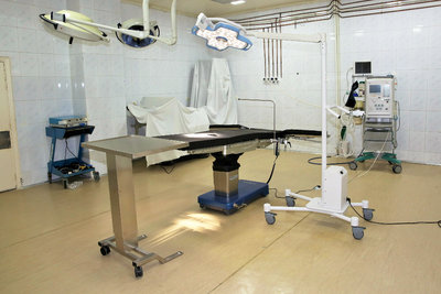 Hospital Equipment, 2017 installed and in use at Salamieh Hospital, Syria.