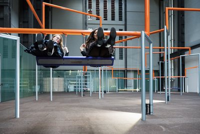 One Two Three Swing! conceived for Hyundai Commission, Tate Modern Turbine Hall, 2017. Temporary Installation.