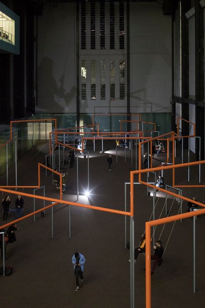 One Two Three Swing!, 2017 installed at Tate Modern, London.