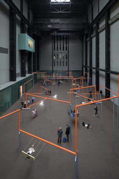 One Two Three Swing!, 2017 installed at Tate Modern, London.