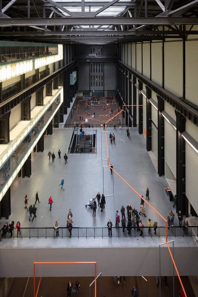 One Two Three Swing! conceived for Hyundai Commission, Tate Modern Turbine Hall, 2017. Temporary Installation.