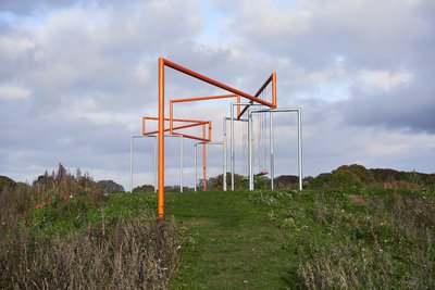 One Two Three Swing! Vordingborg 2020, commissioned by Vordingborg Vandhus. Permanent Installation.