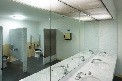 Power Toilets/UN installed at Park van Luna, Heerhugowaard, 2010. Photo: Jeroen Musch