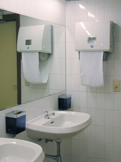 Power Toilets/Council of the European Union installed inside the Restaurant Alaturka, Ghent, 2012.