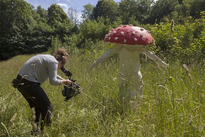 Production of Western Rampart on location, 2018. Photo: SUPERFLEX