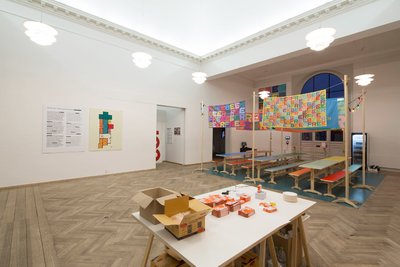 Installation view. Kunsthal Charlottenborg, Copenhagen, 2013.